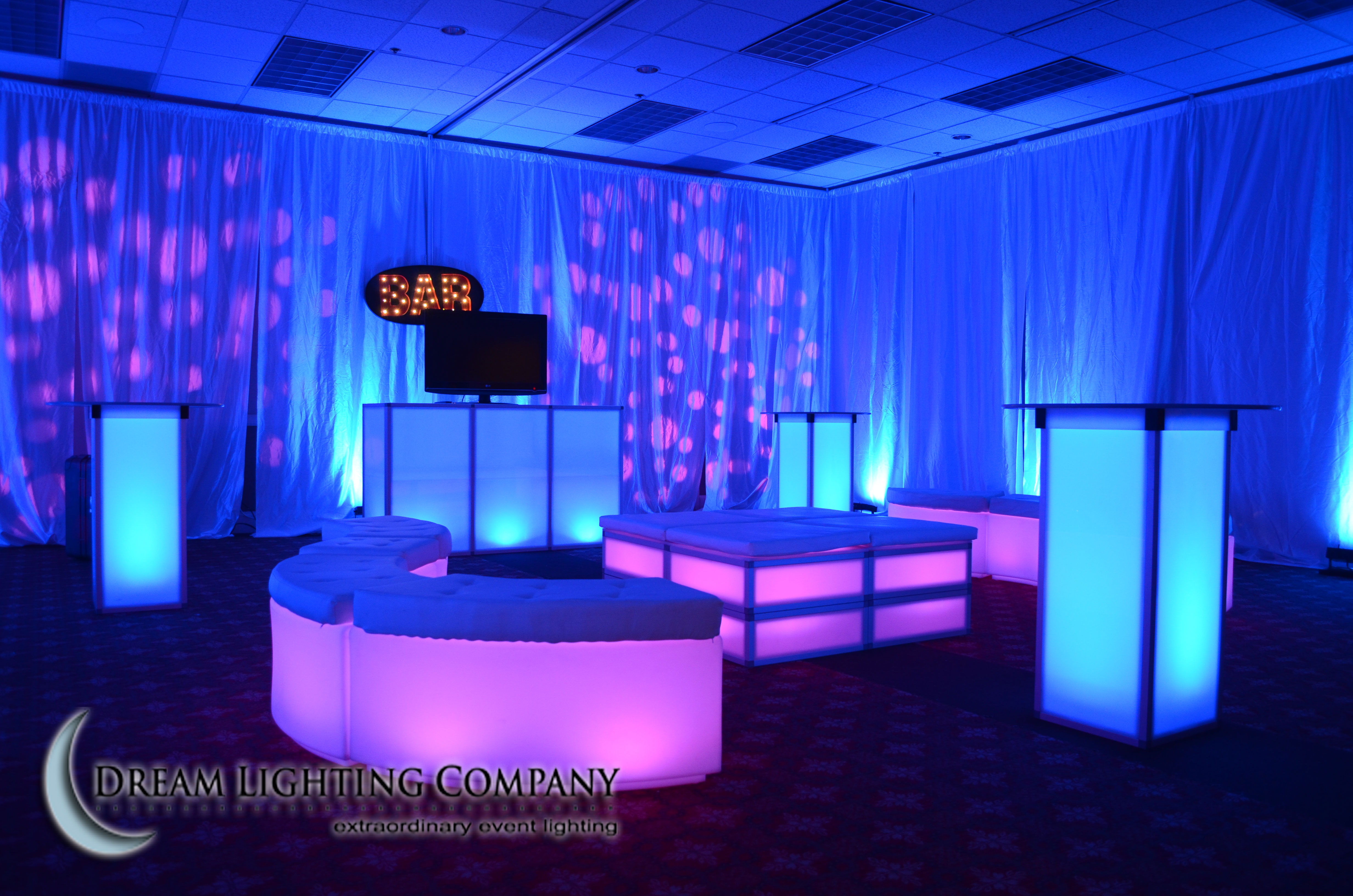 Creating Lounge Spaces Dream Lighting Company